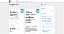 Desktop Screenshot of ebuyerstore.com